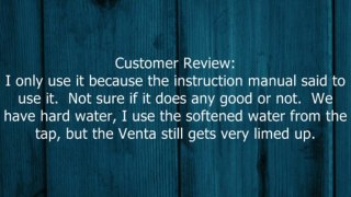 Venta Airwasher Venta Water Treatment, 35oz Bottle Review