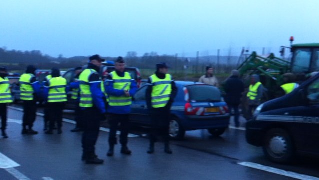 GDE : les forces de l'ordre sont arrivées