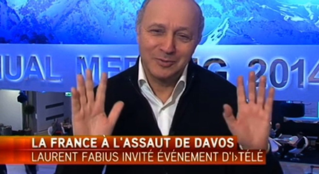 Fabius : "L'interview de Paris Match, je l'ai corrigée"