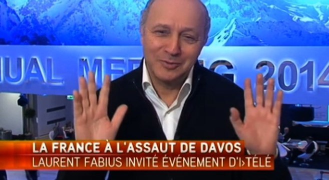 Fabius : L'interview de Paris Match, je l'ai corrigée