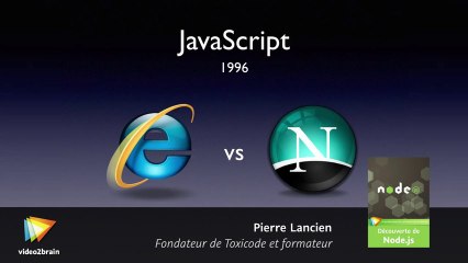 Découverte de Node.js : trailer | video2brain.com