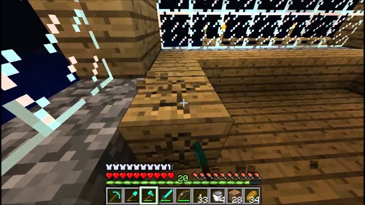 Minecraft : Chilly Survival (S01 Ep.27) - Fireplace And A House On Fire :(