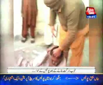 Multan: Citizens beat up thief