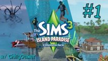 The Sims 3 : Island Paradise - (Part 1) - CAS & Building a Houseboat!!!