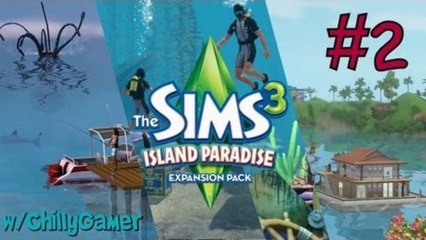 The Sims 3 : Island Paradise - (Part 2) - Snorkeling & Windsurfing