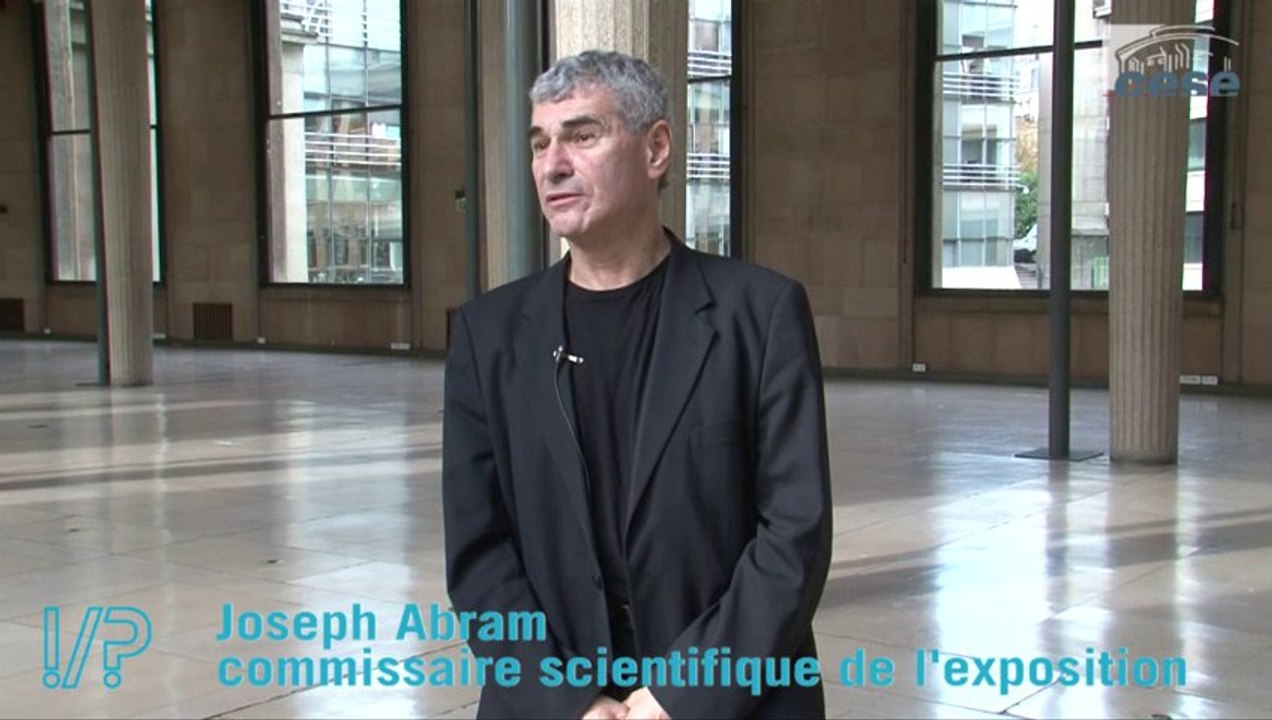 Interview de Joseph Abram commissaire scientifique de l' #expoperret - cese