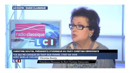 "Restez célibataire", le conseil de Christine Boutin à Hollande