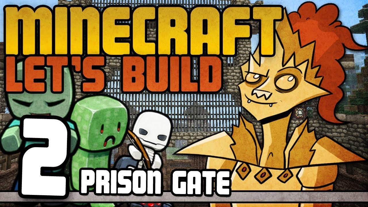 Minecraft - Let's Build An RPG: 2 [The Prison Gate]