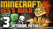 Minecraft - Let's Build An RPG: 3 [Interior Paths]