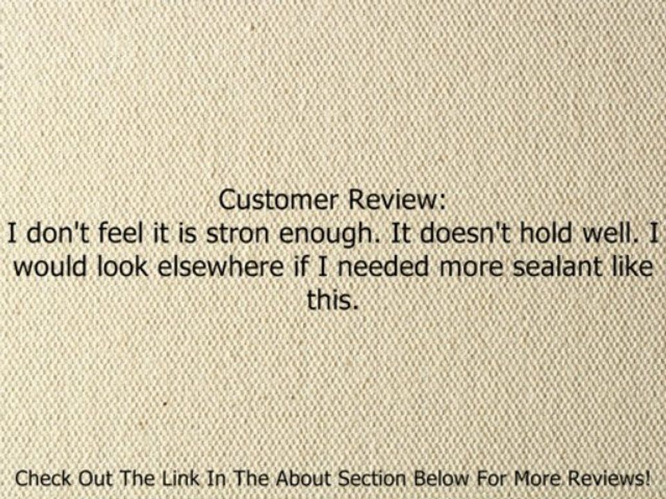 Dap 00694 2.8-Ounce Silicone Rubber Auto/Marine Sealant, Clear Review