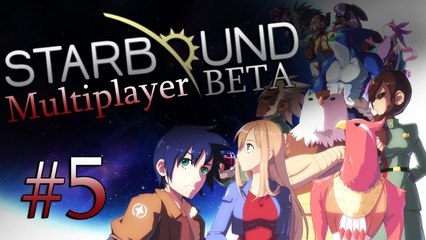 Starbound Beta | Co-Op | Part 5: Climbing Rope!