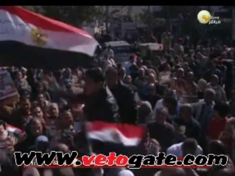 مظاهرات بالاسكندرية لتأييد خارطة الطريق