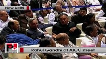 Rahul Gandhi at AICC meet: We created the Right to Identity, ‘Aadhar’