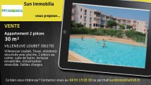 A vendre - Appartement - VILLENEUVE LOUBET (06270) - 2 pièces - 30m²