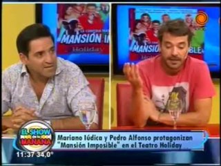 Pedro y Iúdica en El Show de la Mañana - 23 de Enero
