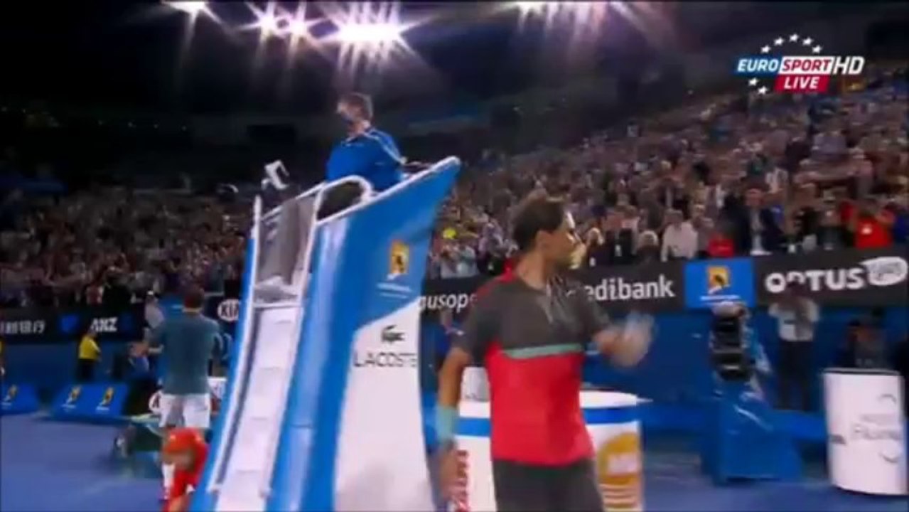 Federer vs Nadal - Australian Open 2014 - Match Point