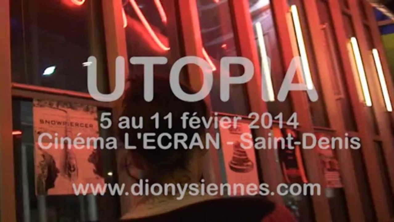REGARD 247 - 14e journées cinématographiques Dionysiennes - UTOPIES - RLHD.TV