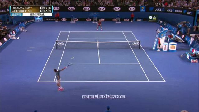 Nadal vs Federer 2 (Australian Open semi finals)