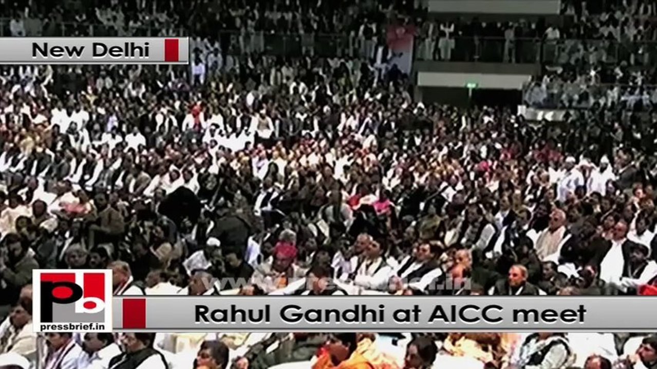 Rahul Gandhi at AICC meet to MPs, MLAs: We need to bring your voice back into law making