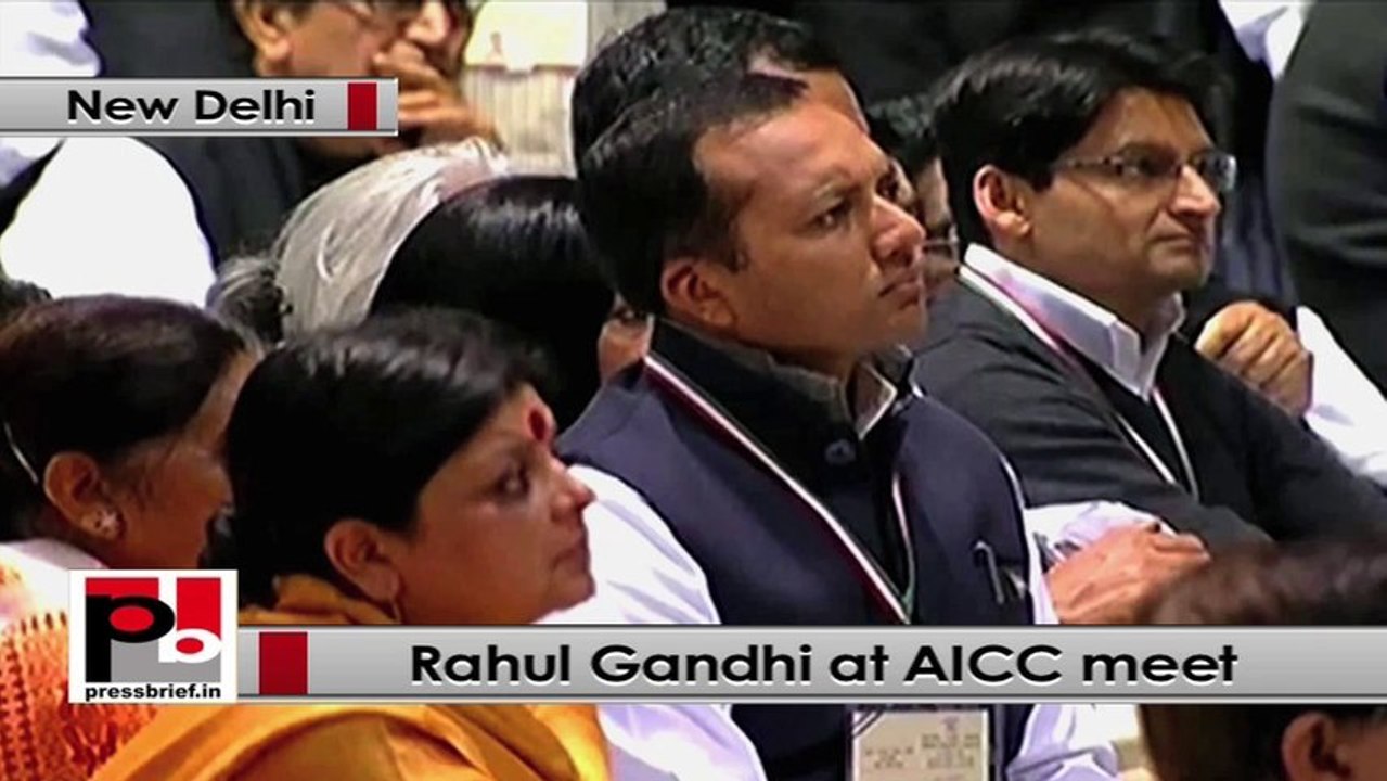 Rahul Gandhi: Common people should be able to enter this, enter politics with ease