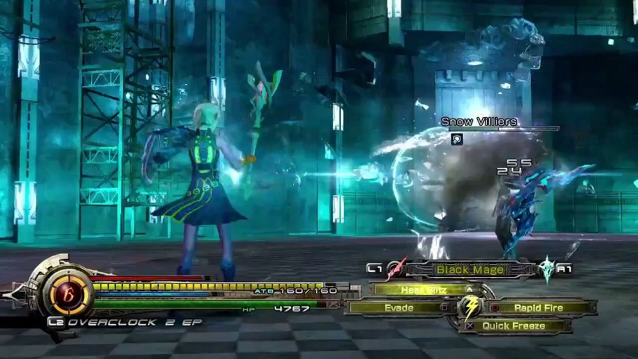 Lightning Returns Final Fantasy 13 - Battle System Gameplay