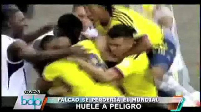 Radamel Falcao envió emotivo mensaje a sus seguidores tras lesión (1/3)