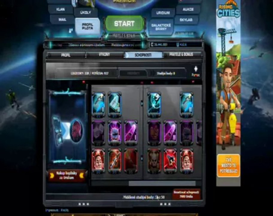 PlayerUp.com - Account Marketplace - Dark Orbit CZ2 Full Hercules,28LF-4 account for sale