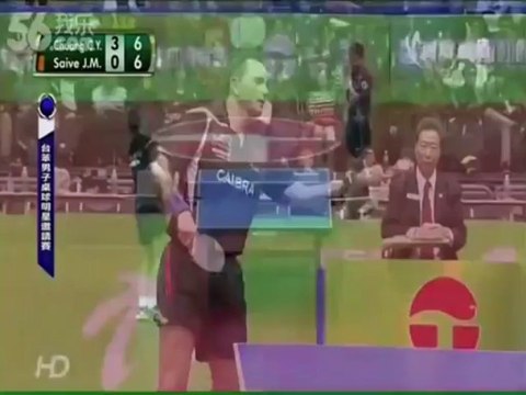 The most humorous table-tennis match ever