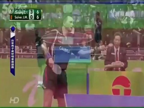 The most humorous table-tennis match ever