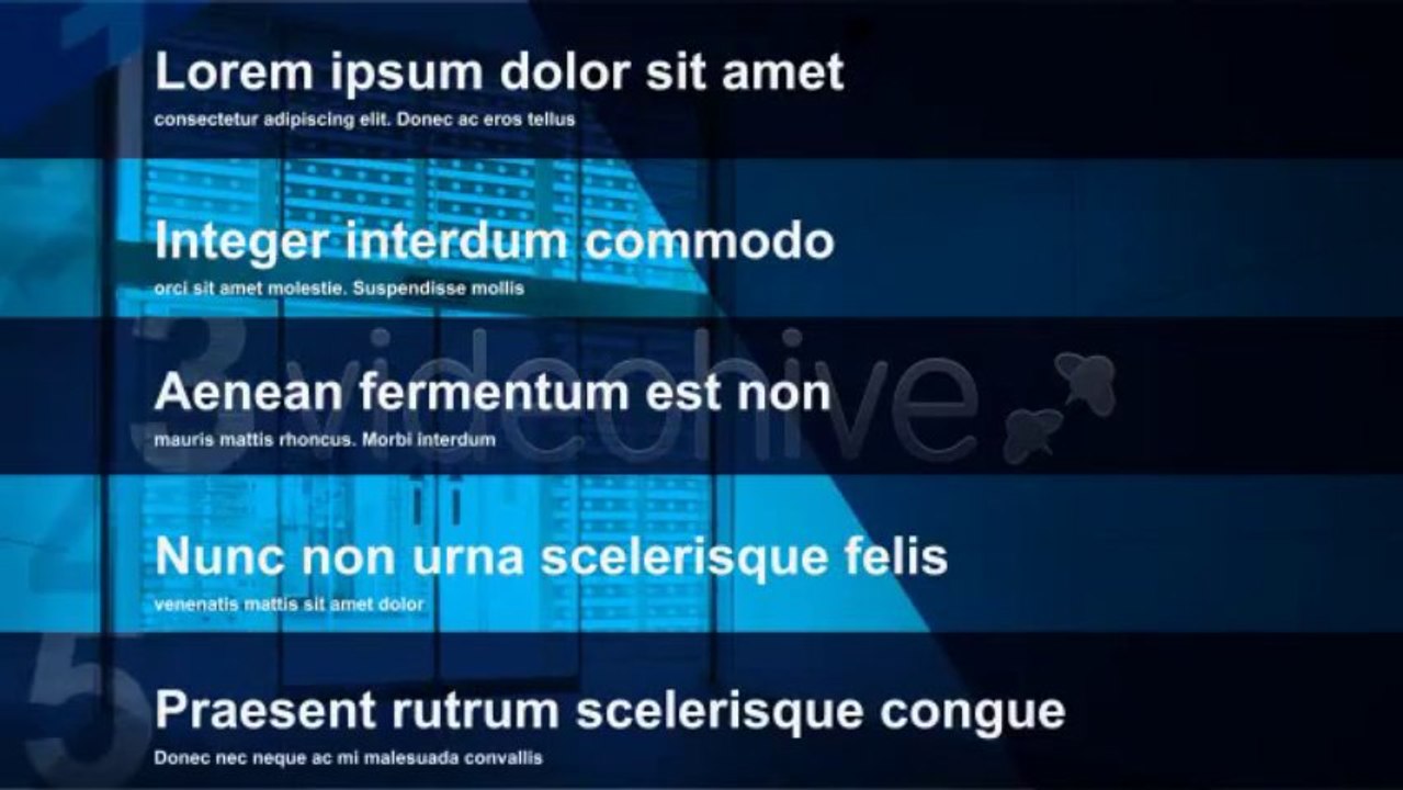 Blue Business Corporate Identity - After Effects Template