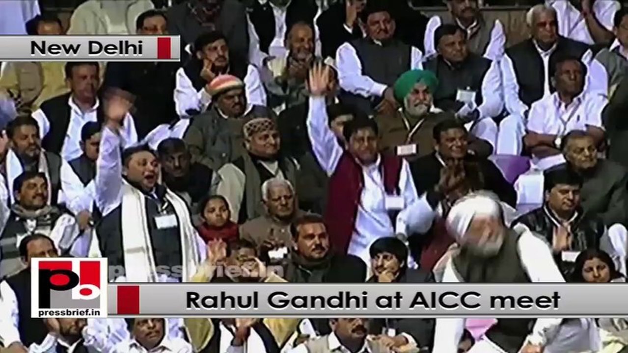 Rahul Gandhi: Your voices must be reflected in all decisions taken by the party