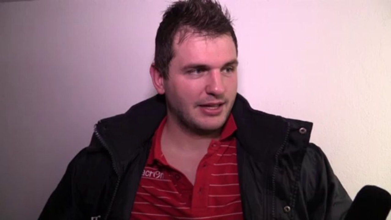 16e journée Pro D2  Tarbes - ASBH - réaction Benjamin Dechartres