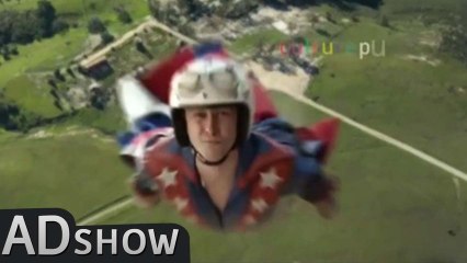 Saved by the human canonball