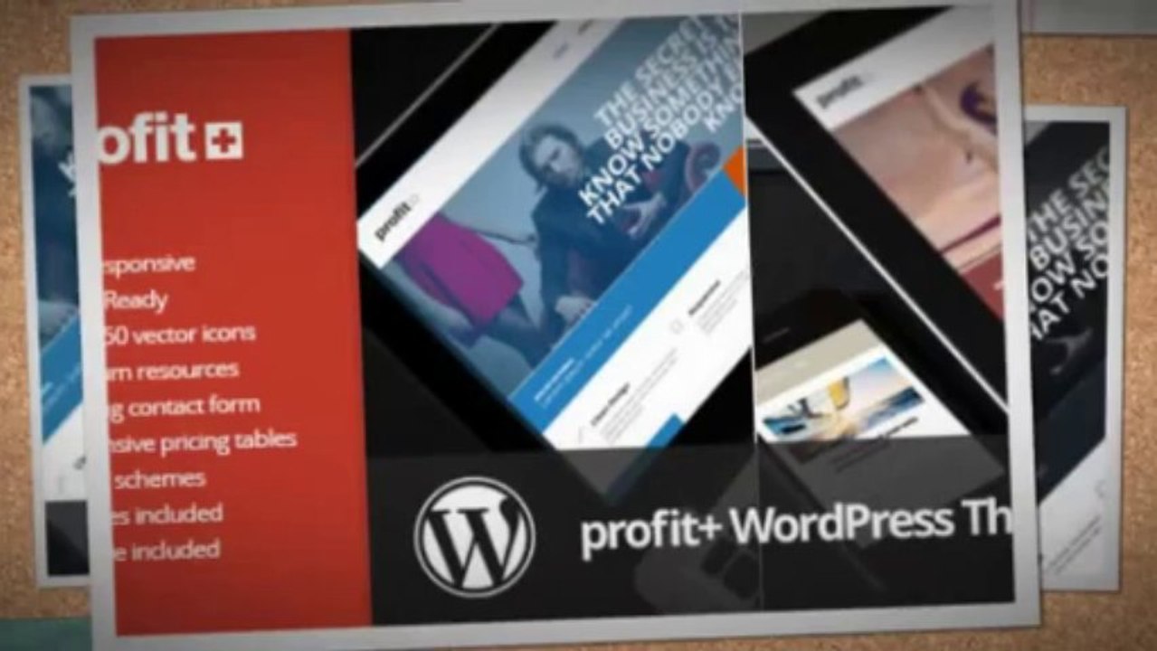 Profitplus Responsive Multipurpose WordPress Theme Download
