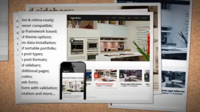 Impressive Interior Responsive Wordpress Theme Download