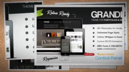 Grandis Responsive MultiPurpose Theme Download