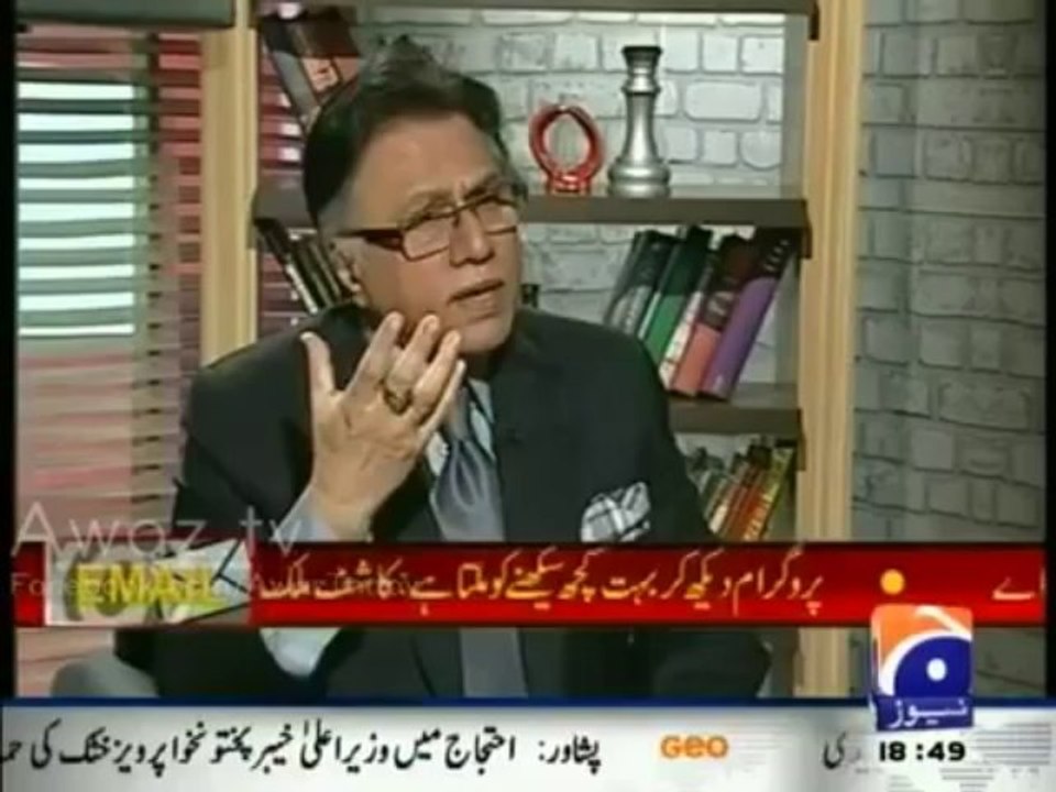 Meray Mutabiq (29th December 2013) with Hassan Nisar