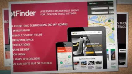 SpotFinder A Versatile Wordpress Listings Theme Download