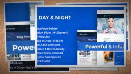 Day Night Multipurpose Retina WordPress Theme Download