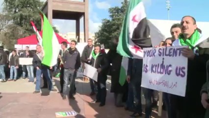 Genève 2 : des manifestants de