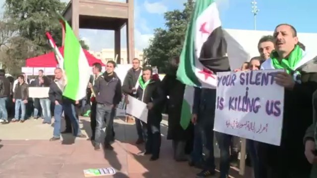 Genève 2 : des manifestants de
