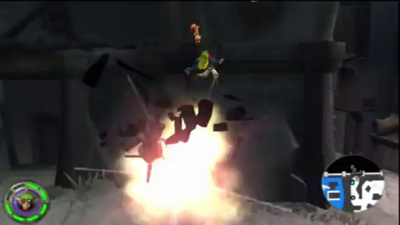 Jak II : Hors La Loi - Acte 1 - Mission 3 : Récupère le drapeau dans la Ville morte