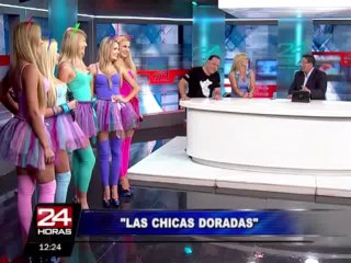 Las Chicas Doradas mostraron todos sus encantos en 24 Horas Mediodía (1/2)