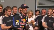 BBC F1 2010: Mark Webber interview on BBC F1 Forum (2010 Hungarian Grand Prix)