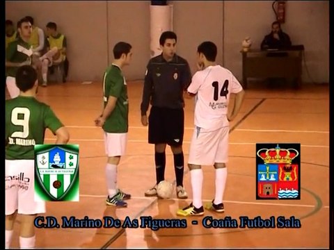 Futbol Sala. Coaña F. S - Marino De As Figueras