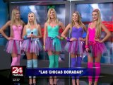 Las Chicas Doradas mostraron todos sus encantos en 24 Horas Mediodía (2/2)