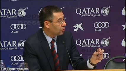 Bartomeu desvela el fichaje de Neymar