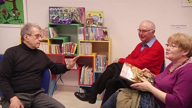 Dédicace de Robert Vinas à la bibliothèque du Barcarès