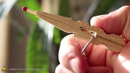 How to Make a Fiery Pocket Pistol Out of a Clothespin