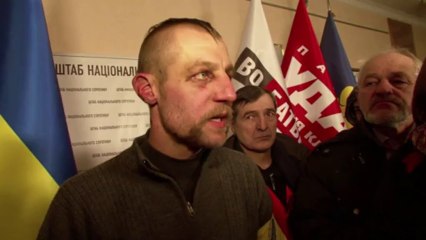 Kiev: un manifestant raconte son interpellation
